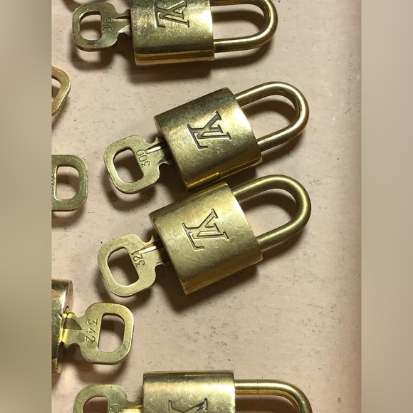 Louis Vuitton Accessories - Authentic LV Luis Vuitton Lock & Key- 300 Series Various/Sold Separately